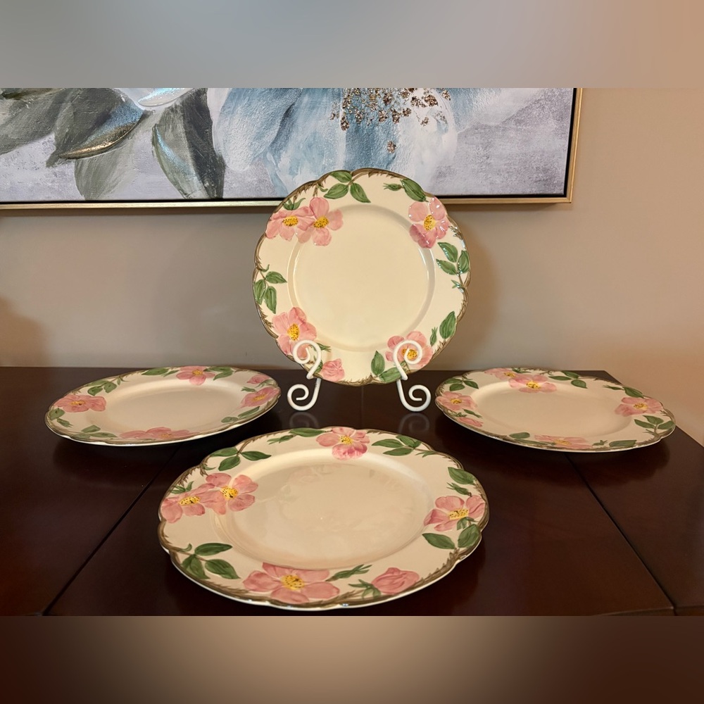 Franciscan Desert Rose- Dinner Plates (4)